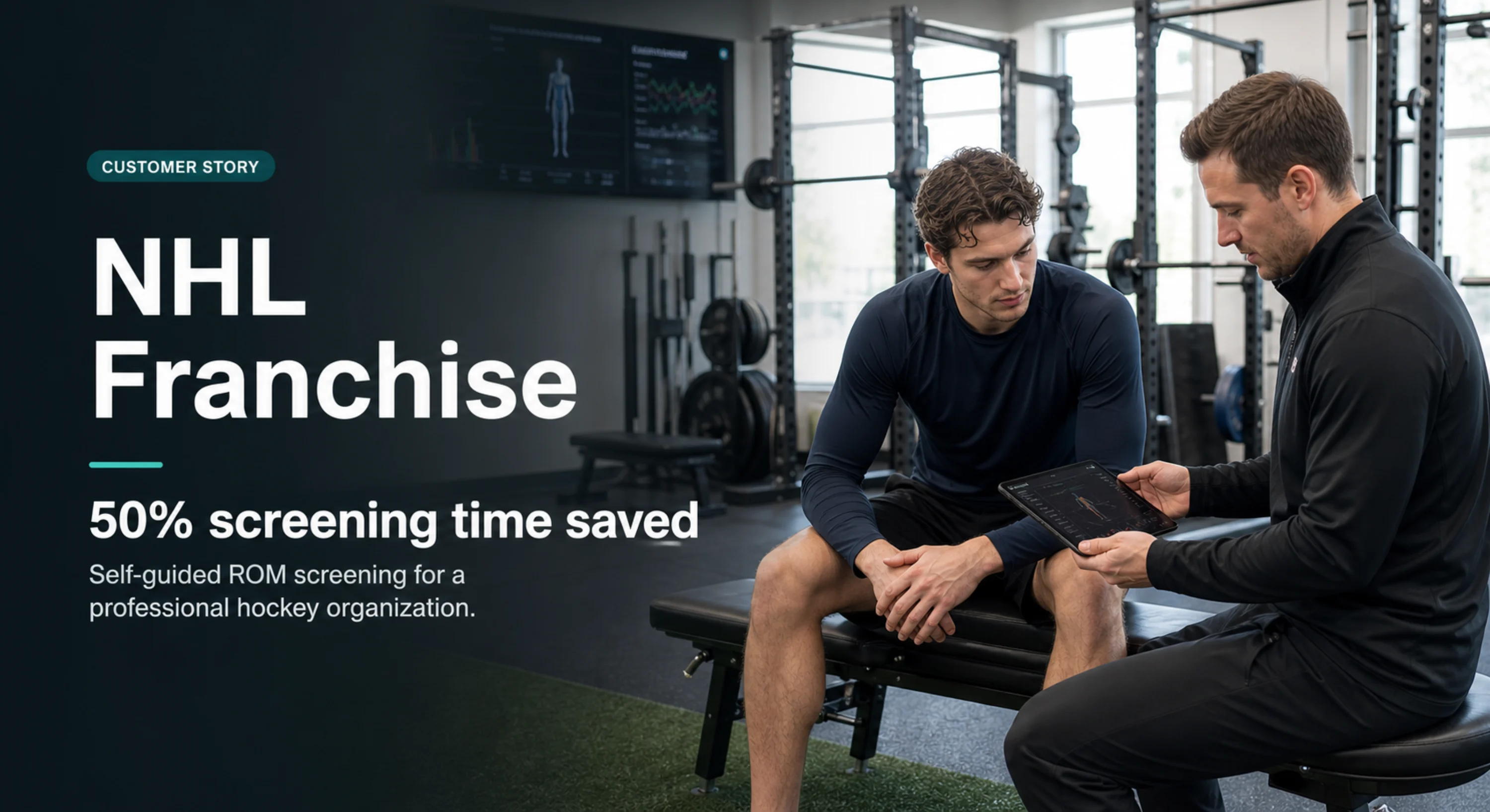NHL Franchise Cuts Movement Screening Time in Half